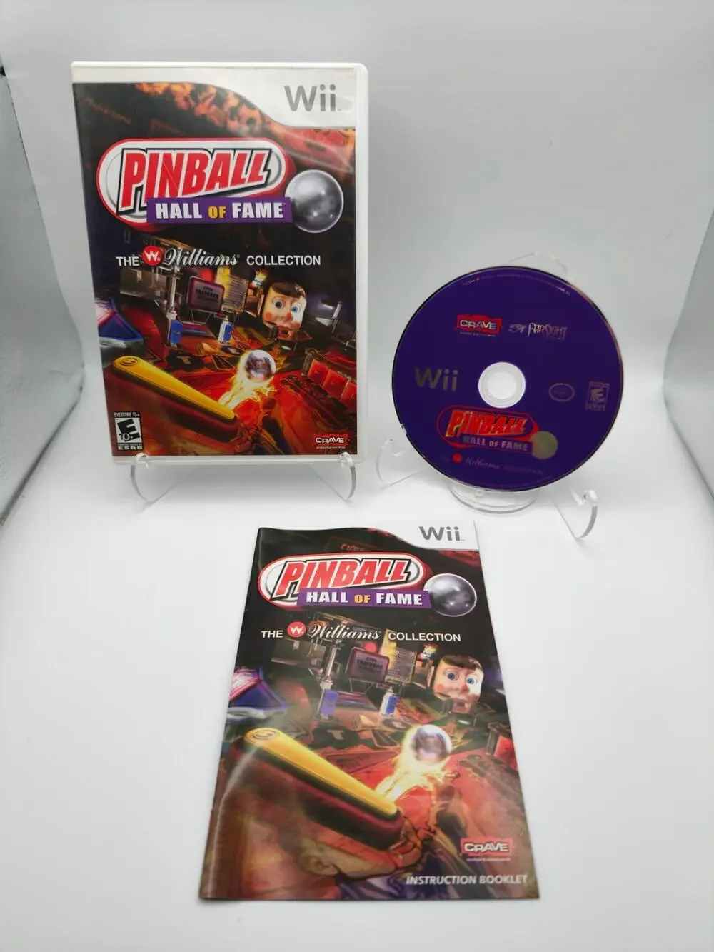Pinball Hall of Fame Williams Collection Wii CIB